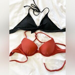 Bundle 2 Aerie bikini tops 32D